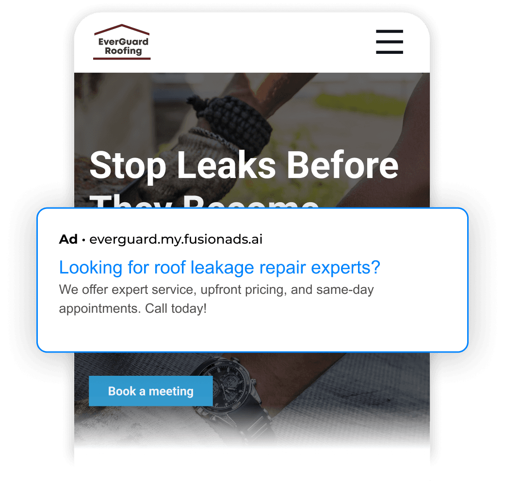 Get more Roofer leads
